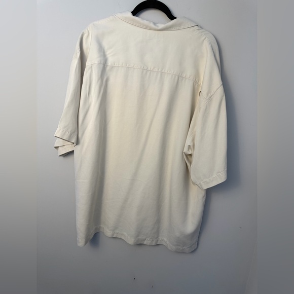 Tommy Bahama Men’s Silk Button Up Shirt XXL | 100% Silk | Short Sleeve - Picture 5 of 13